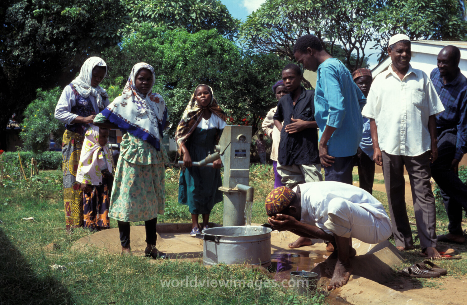 Washing Up for Prayer