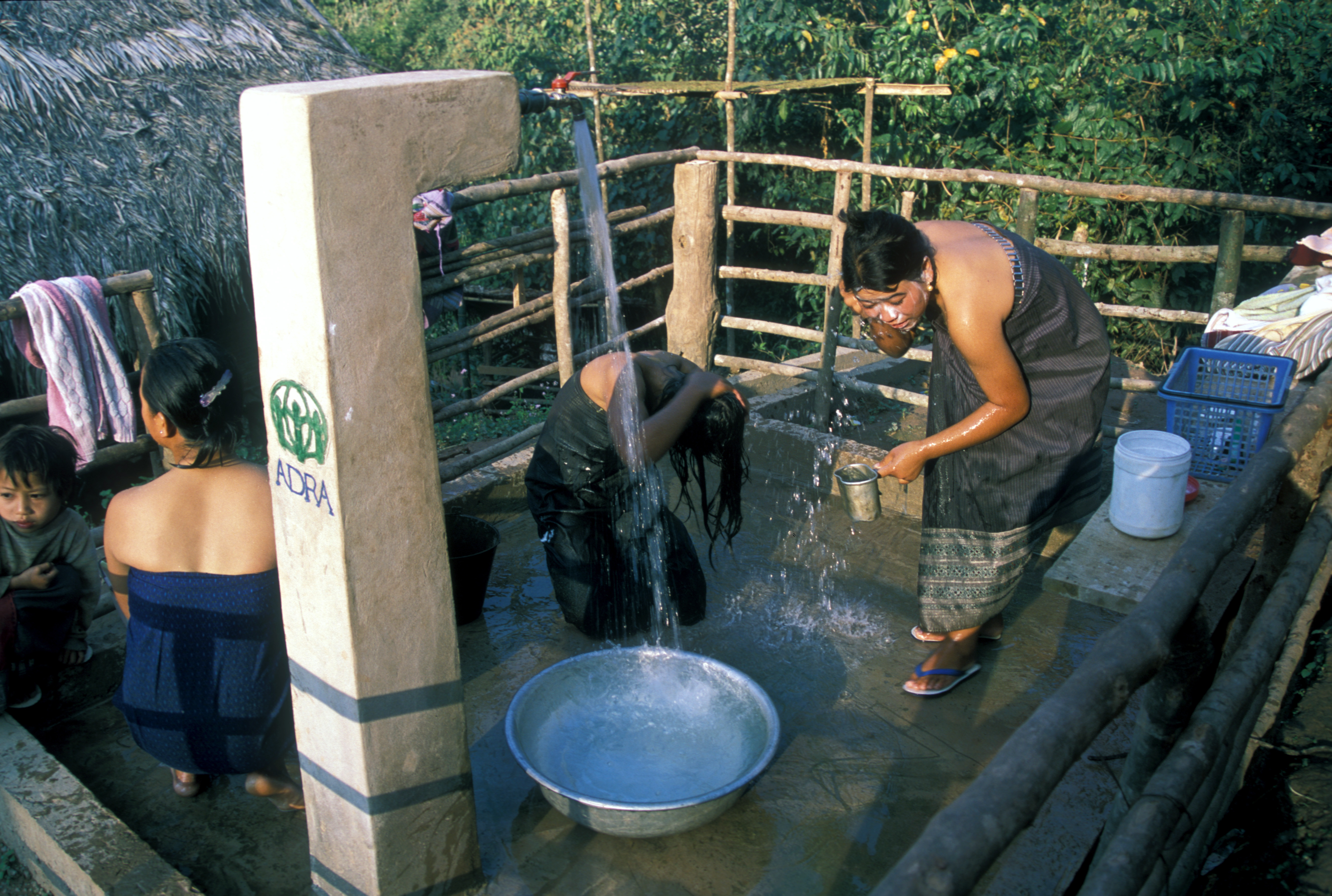 Washing Up in Laos