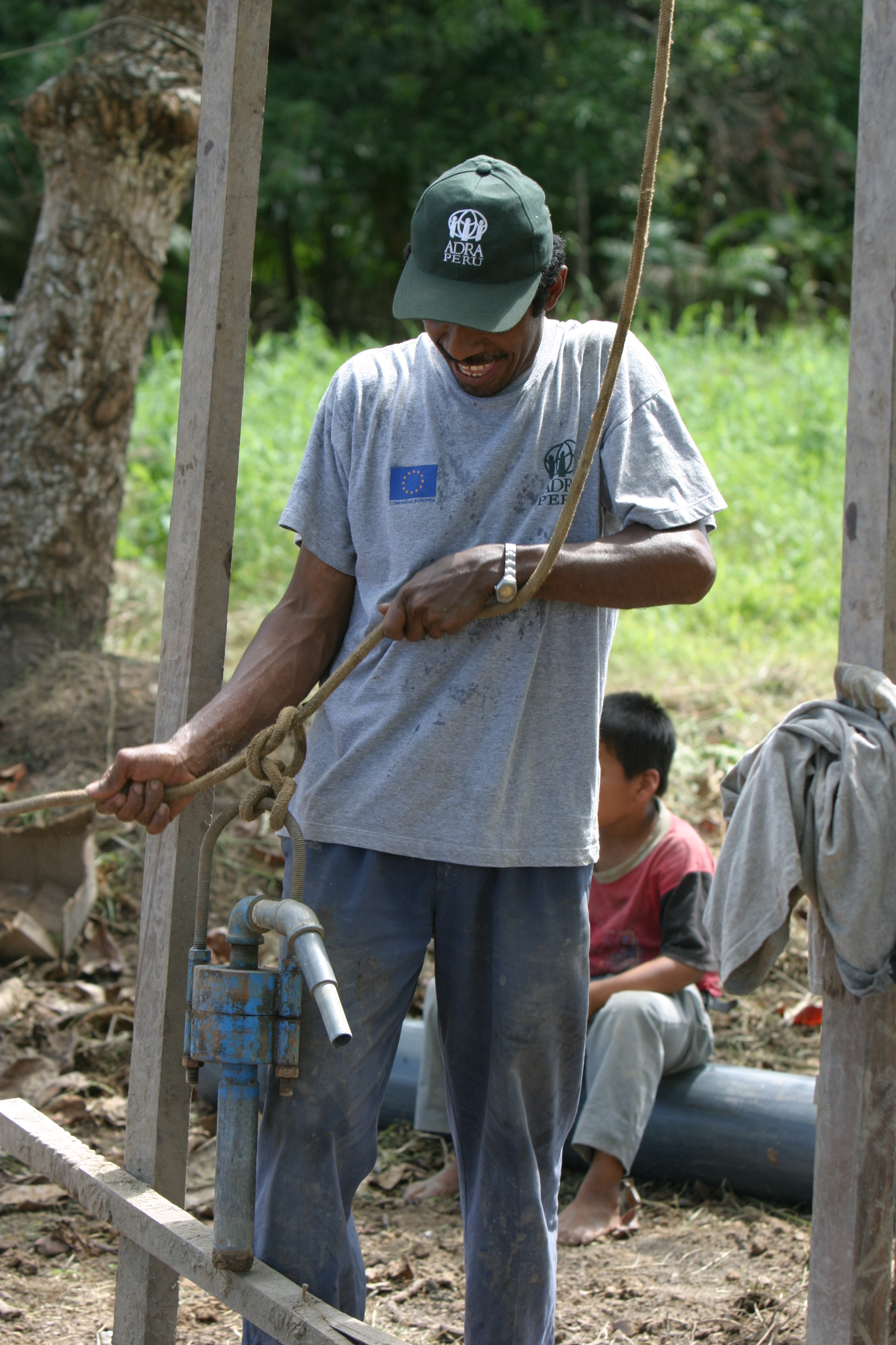 Drilling Well in Peru