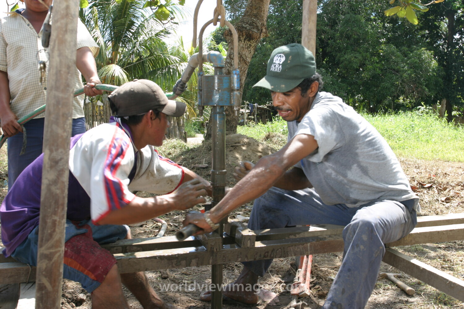 Drilling Well in Peru