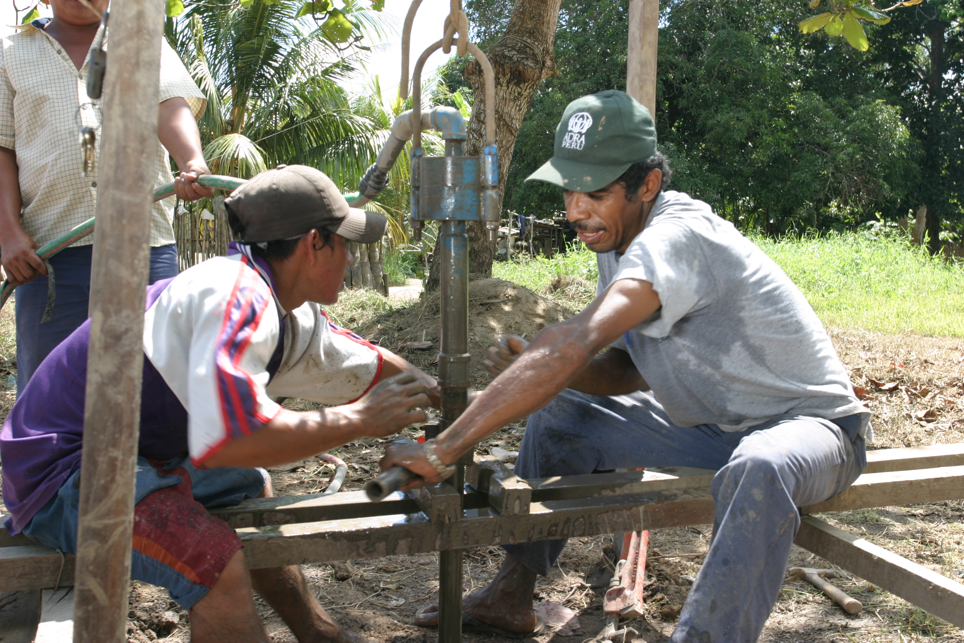Drilling Well in Peru