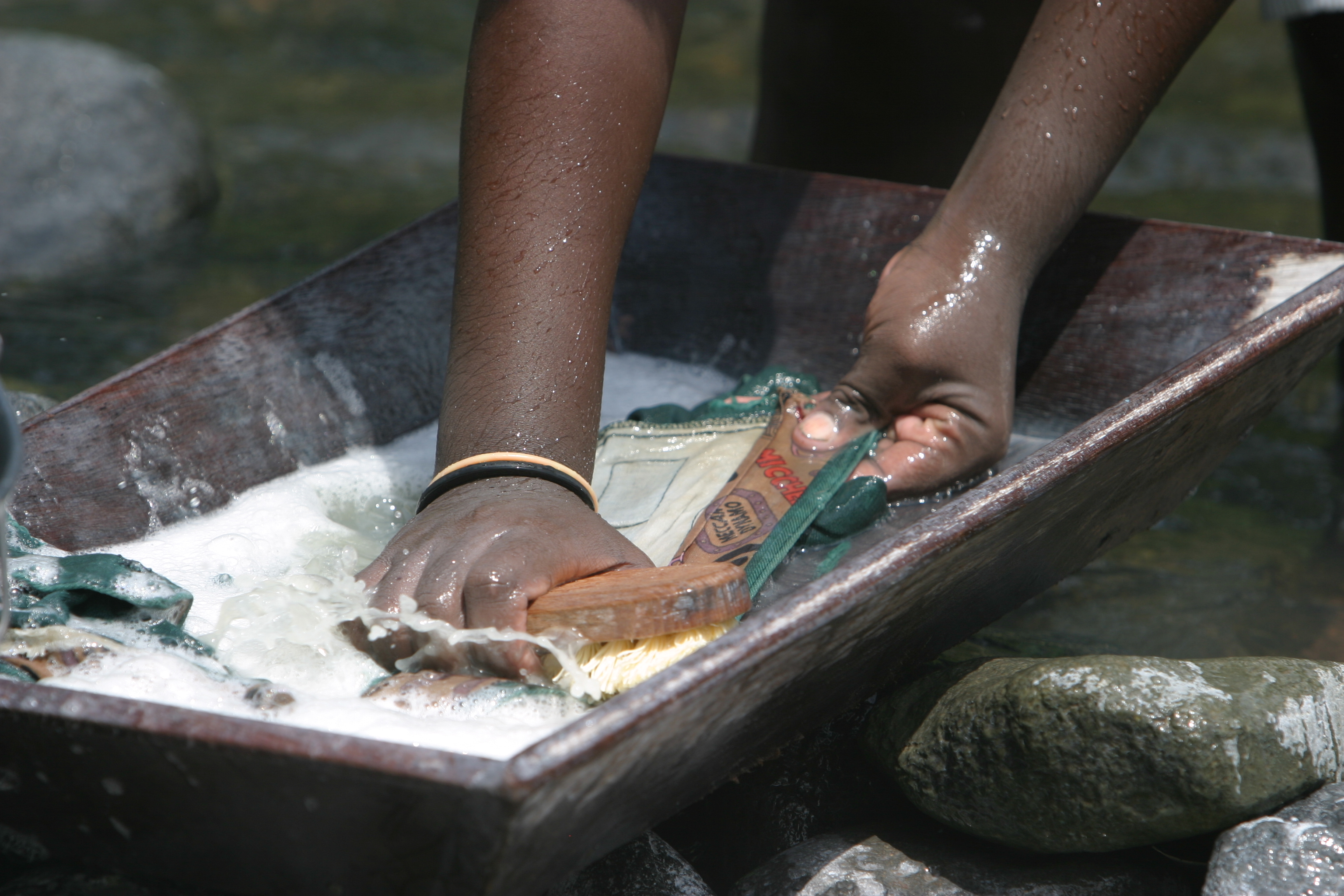 Washing Clothes in Africa