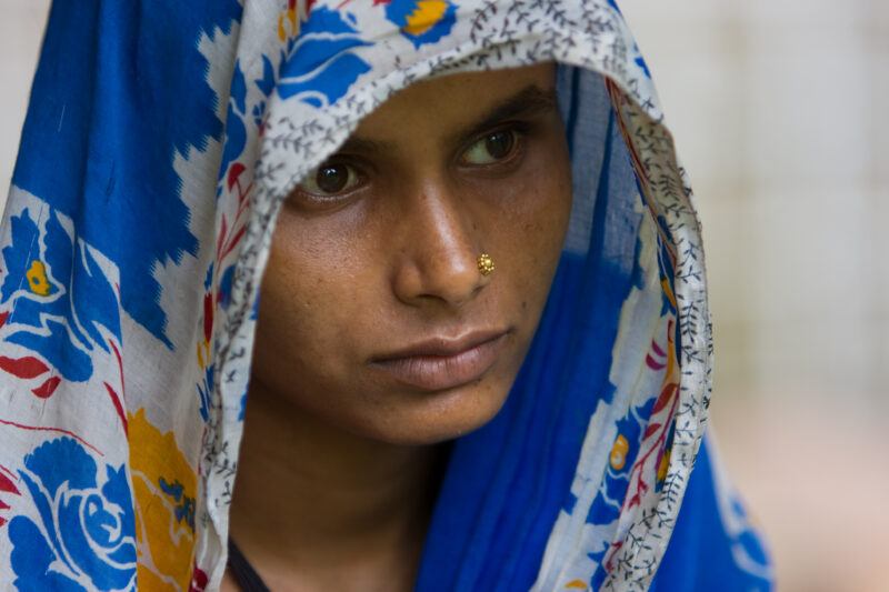 Internally Displaced — Faces of children in Southern Nepal that were displaced by flooding. — Children, Nepal, India, refugee, refugees