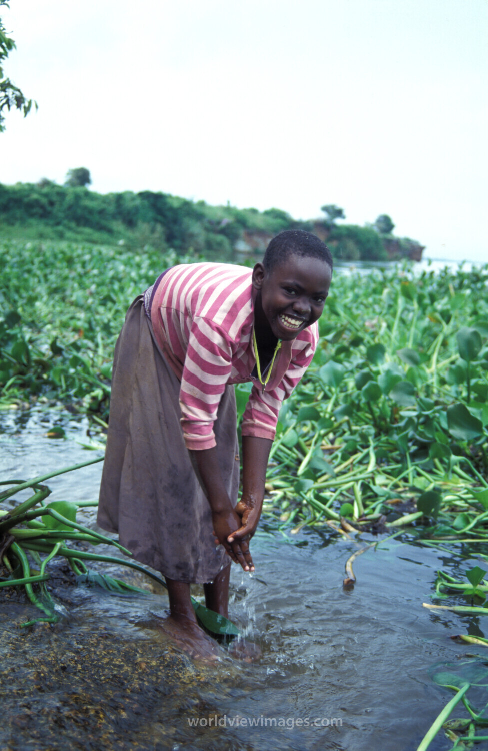Girl in Uganda