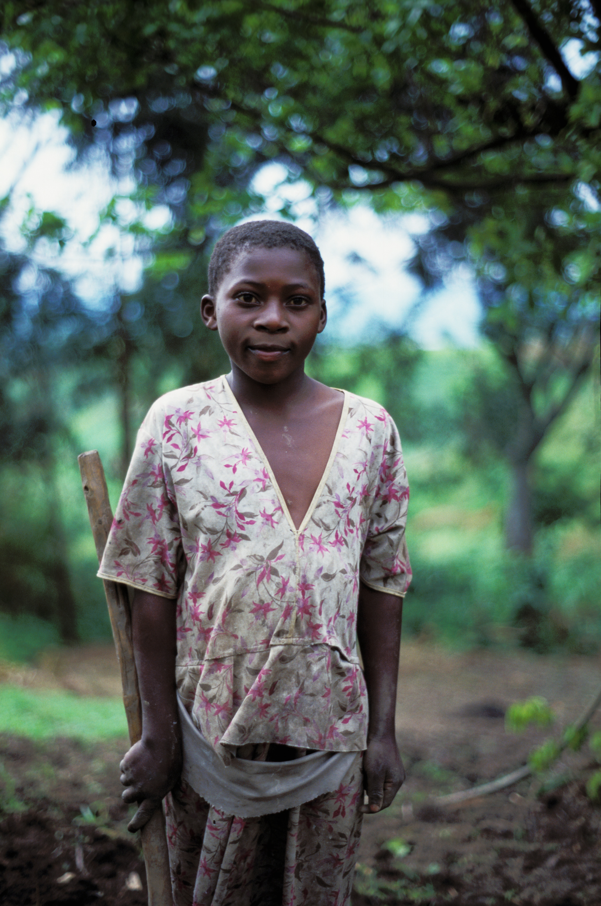 Girl in Uganda