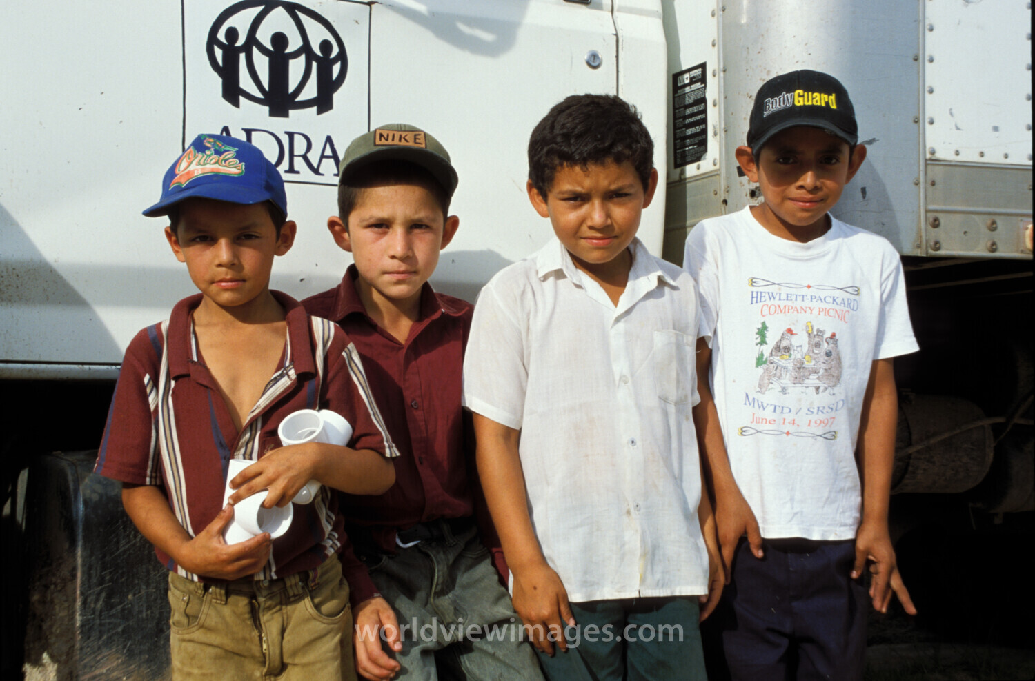 Boys in Honduras