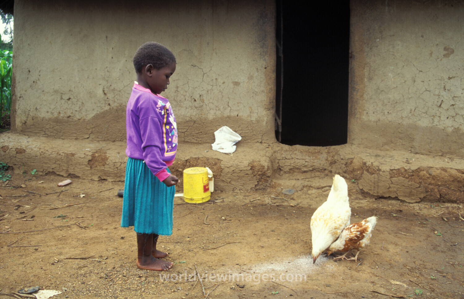 Disabled Girl in Kenya