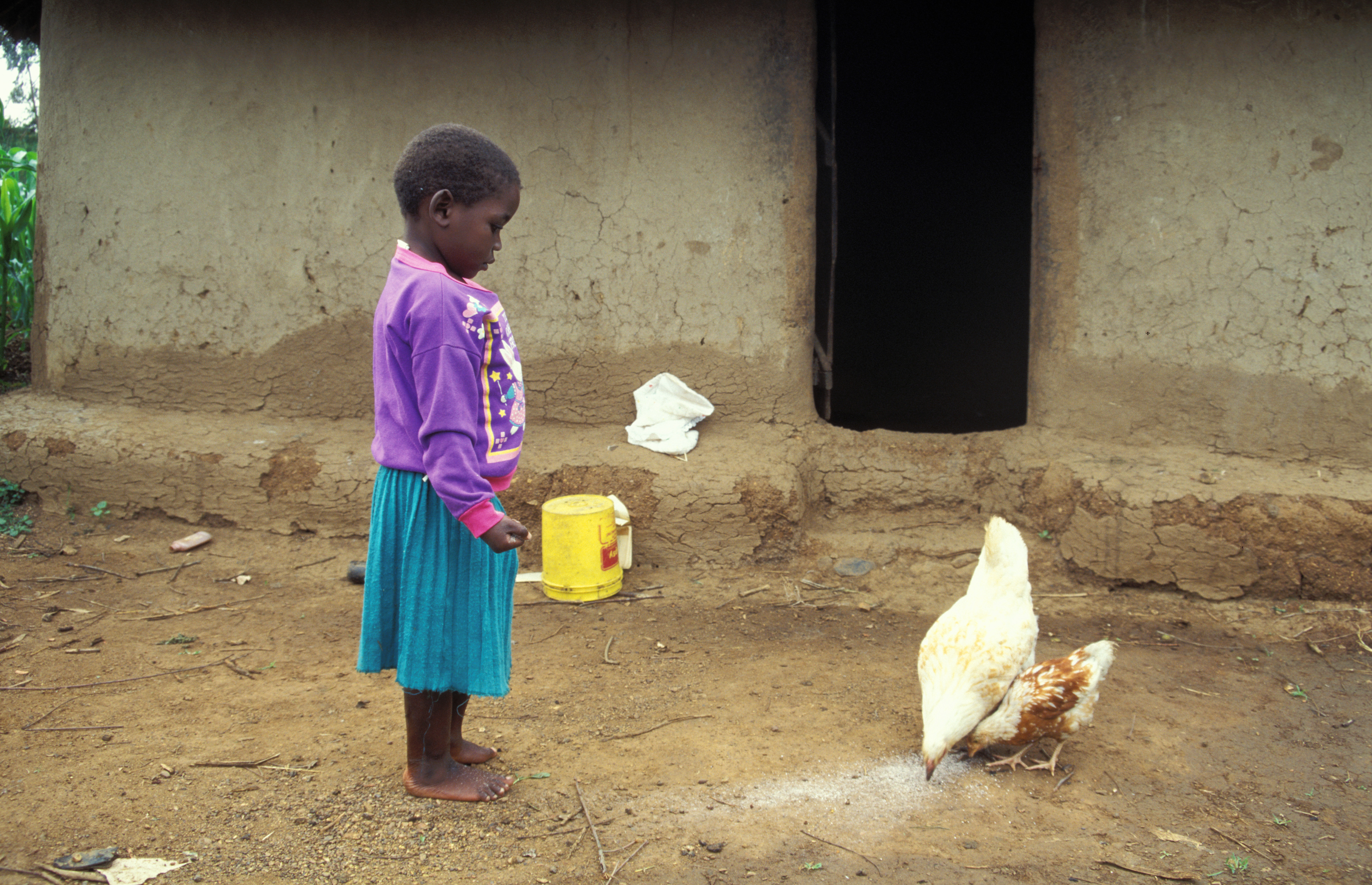 Disabled Girl in Kenya