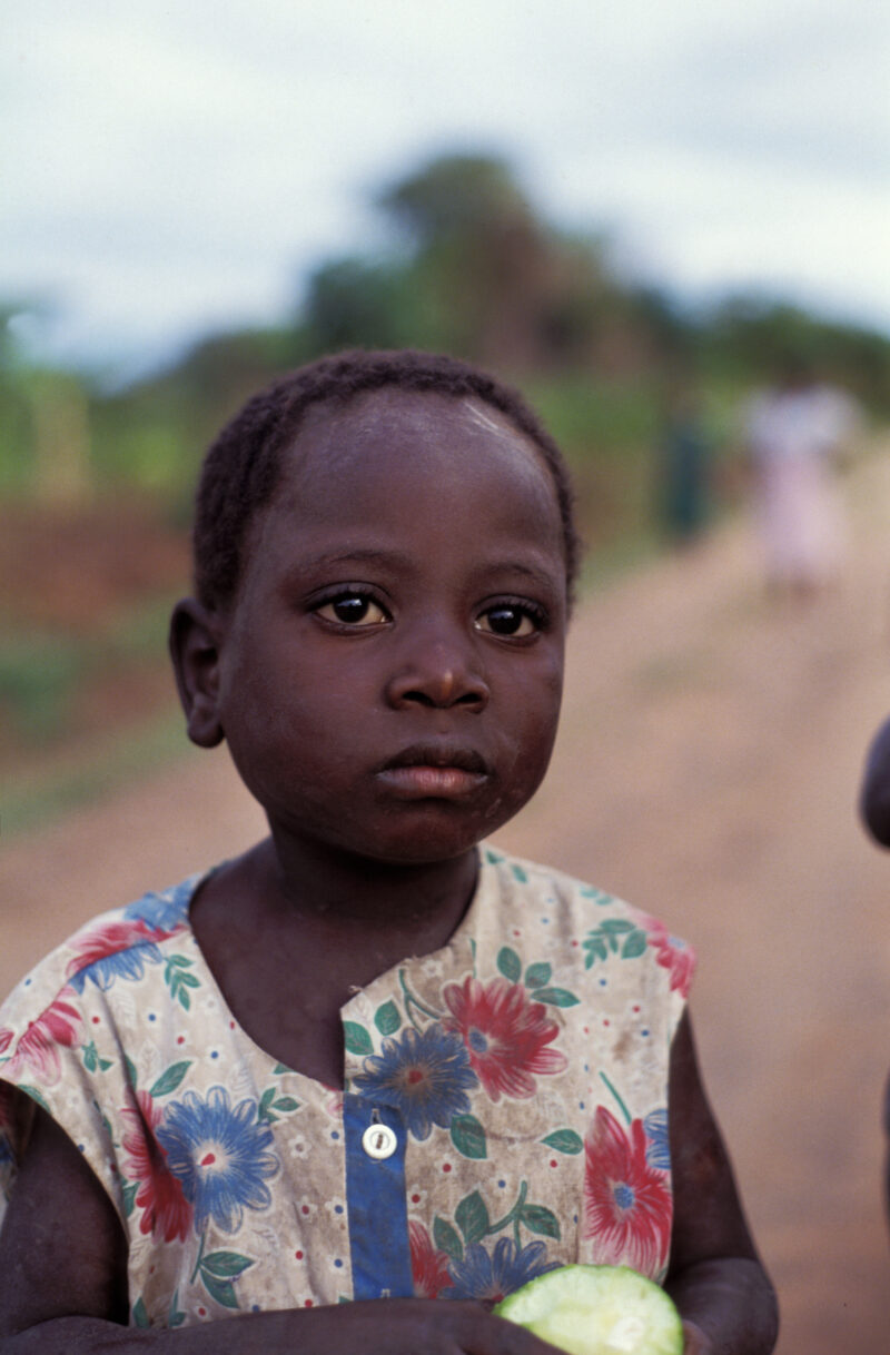 Faces of Zambia — Children growing up in Rural Zambia, Africa — Zambia, Africa, children