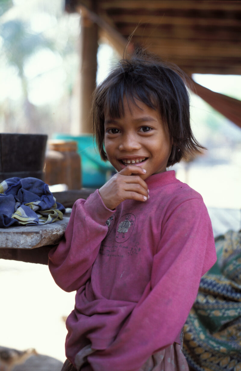 Photo: Girl in Cambodia — Cambodia