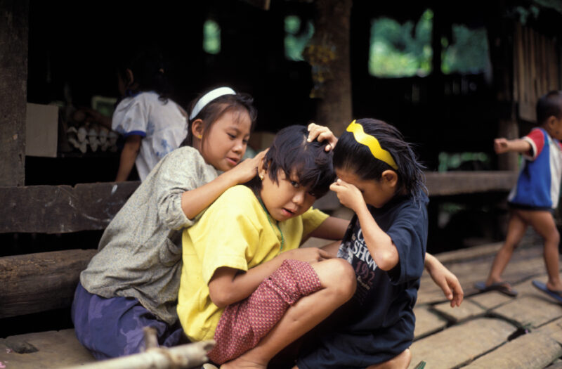 Refugee Children — Karen, Karen Refugees, Burma, Thailand, girl