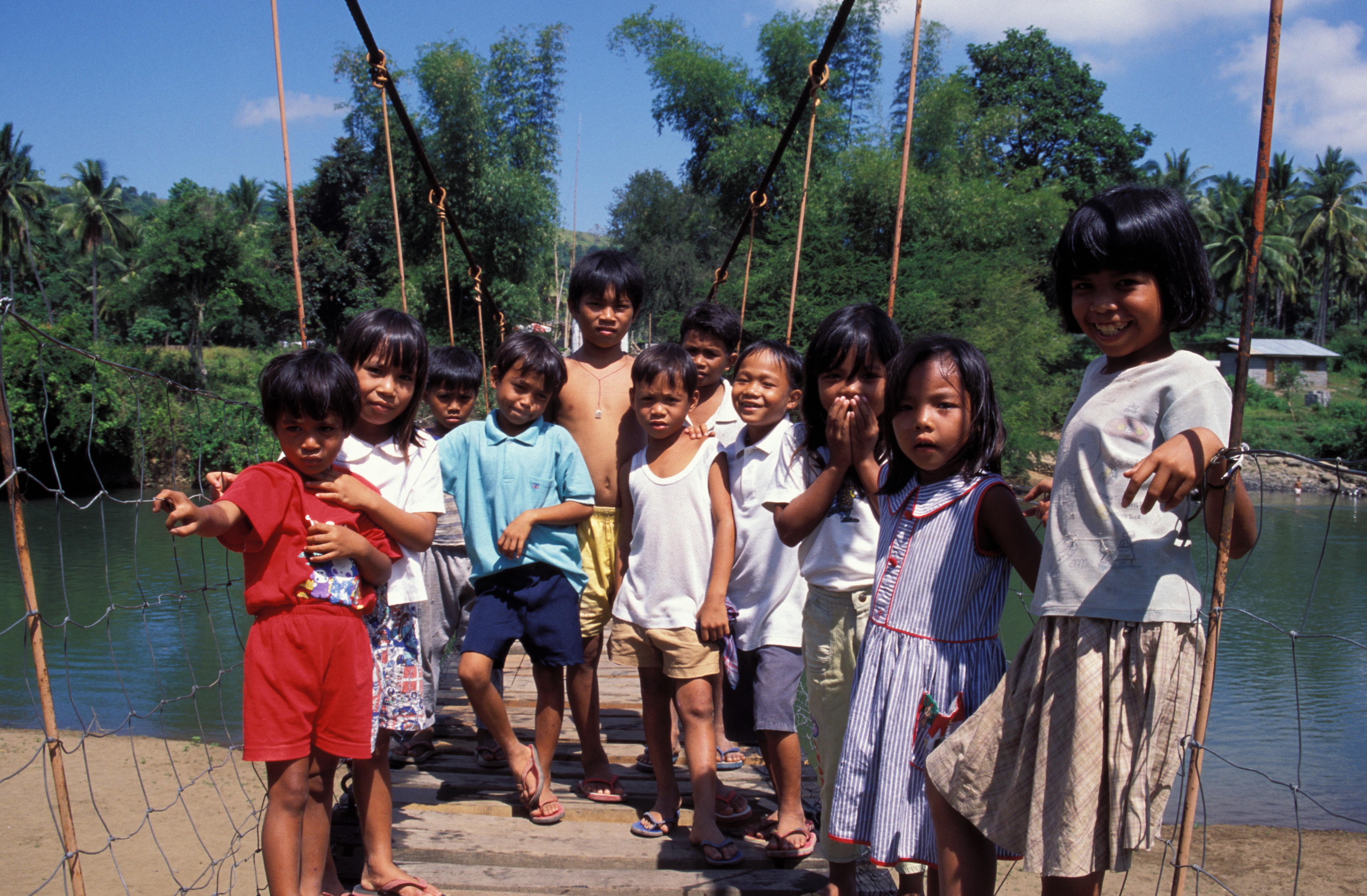 Group of Children in the Philippines