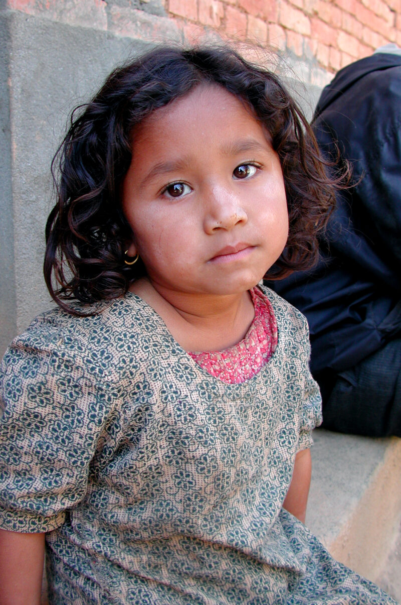 Photo: Girl in Nepal — Nepal, Asia