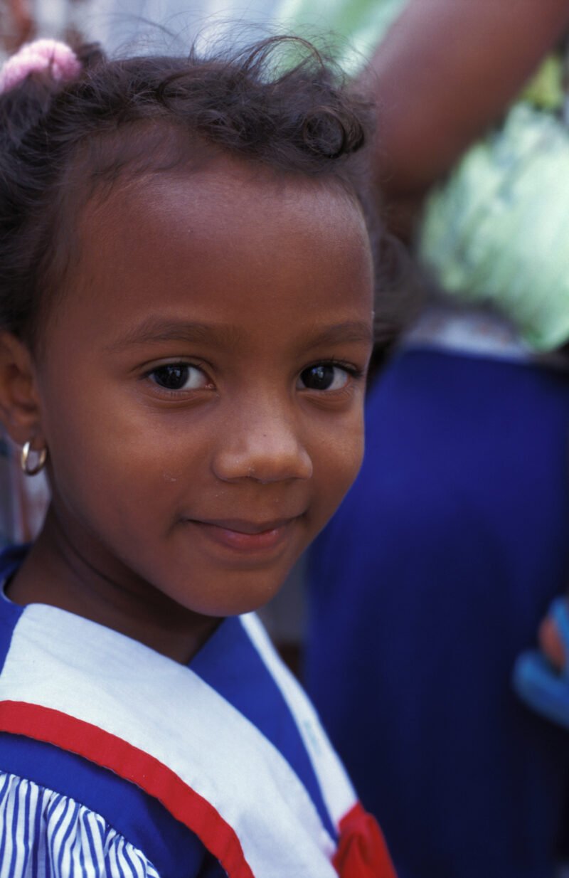 Girls in the Dominican Republic — Stock Images of Children of the Dominican Republic — Dominican Republic, children, Girls, faces