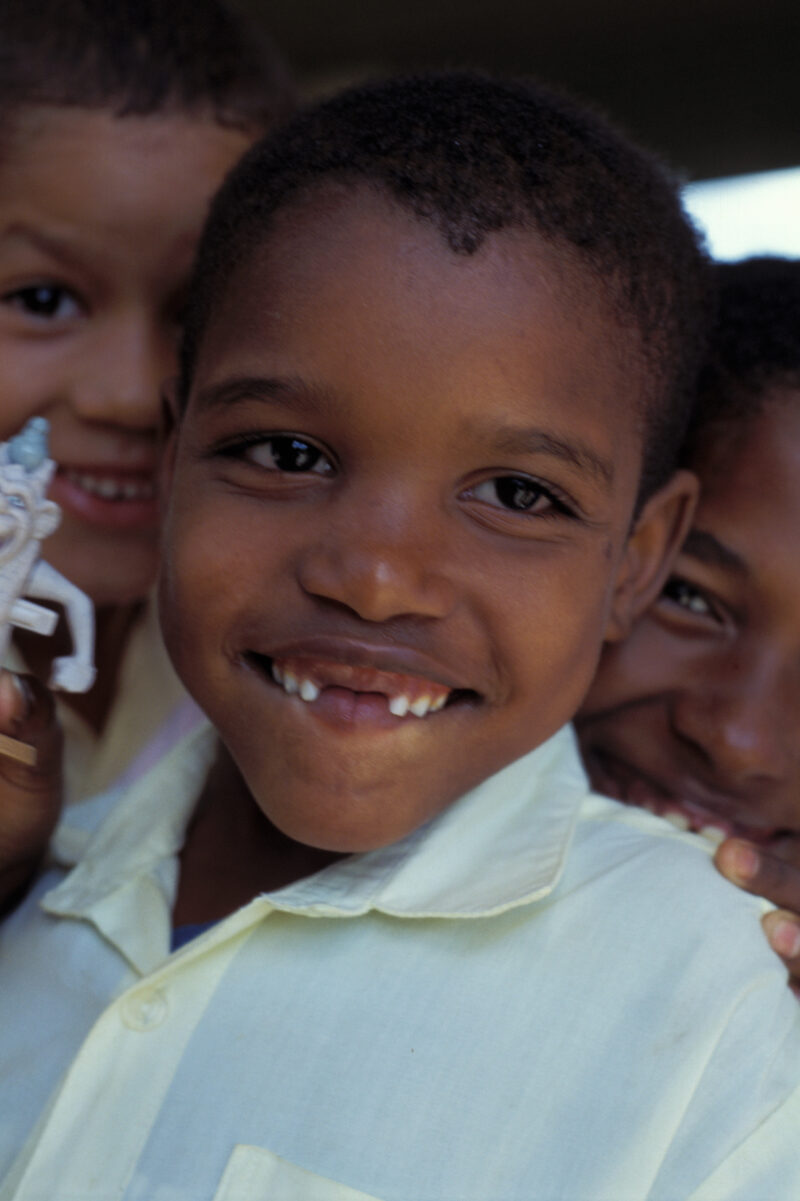 Boy with Missing Teeth — Six year old boy flashes a toothless grin in the Dominican Republic. — Dominican Republic, children, boy, faces