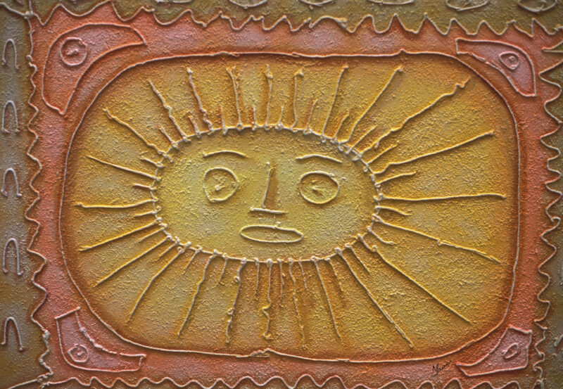 Dominican Art — Typical art sold on the beaches of the Dominican Republic — Dominican Republic, art, paintings