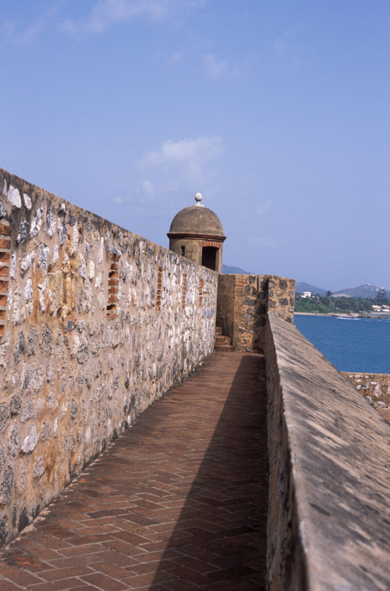 Puerto Plata Fort — Stock Images of the San Felipe fort that once protected the harbor of Puerto Plata — Dominican Republic, Puerto Plata, fort, fortruss, Sa...