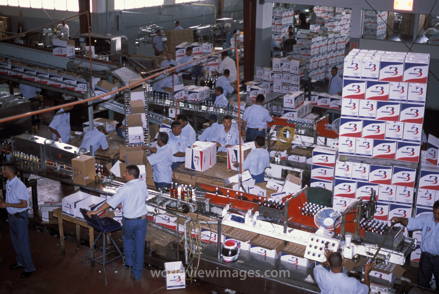 Rum Bottling in Dominican Republic