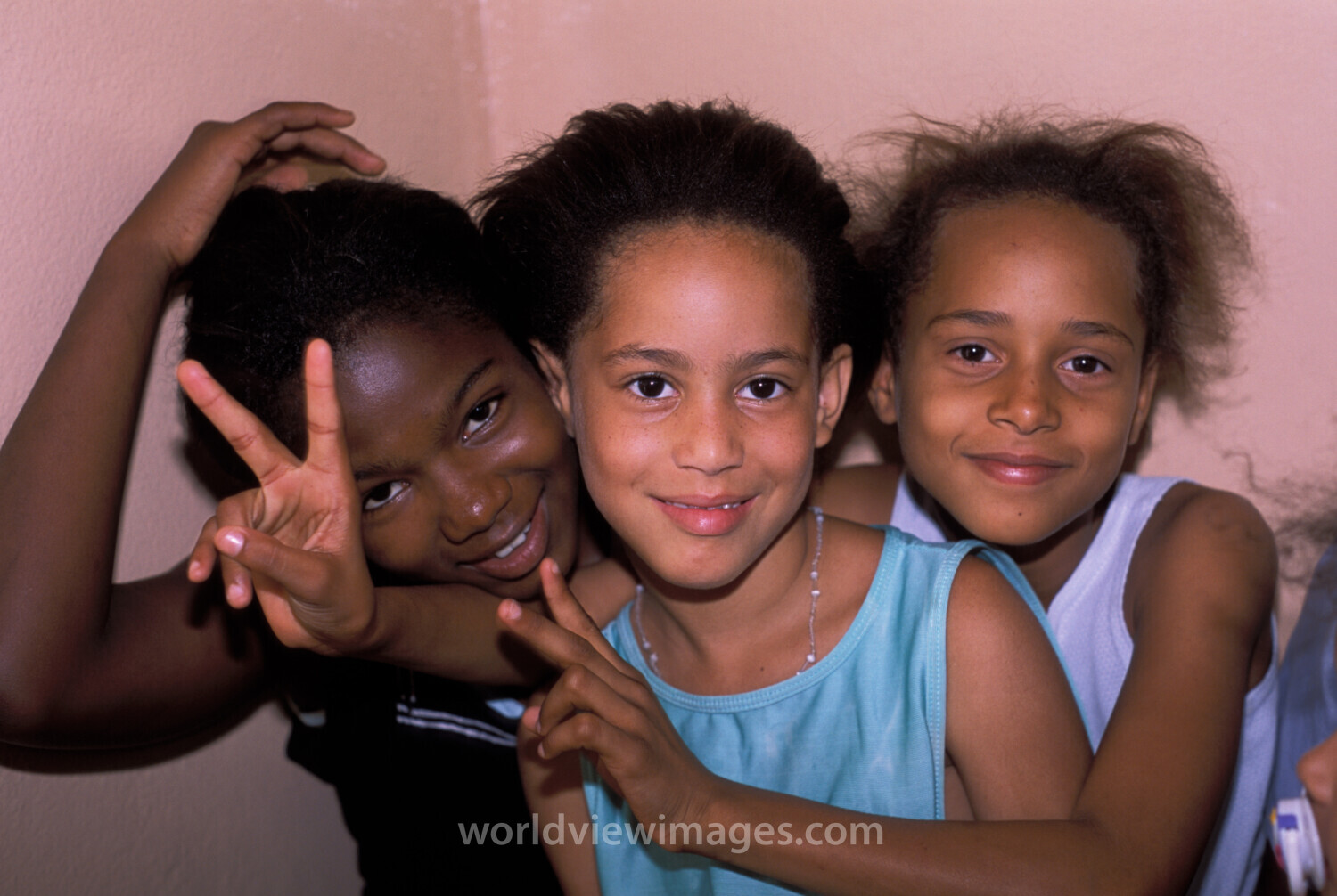 Girls in the Dominican Republic