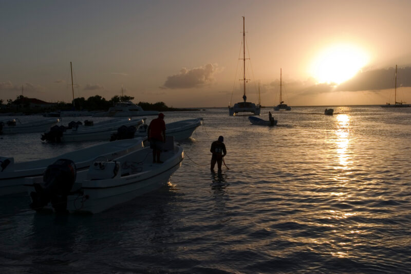 Sunset in the Dominican Republic — Dominican Republic, Caribbean, sunset, sunsets, ocean