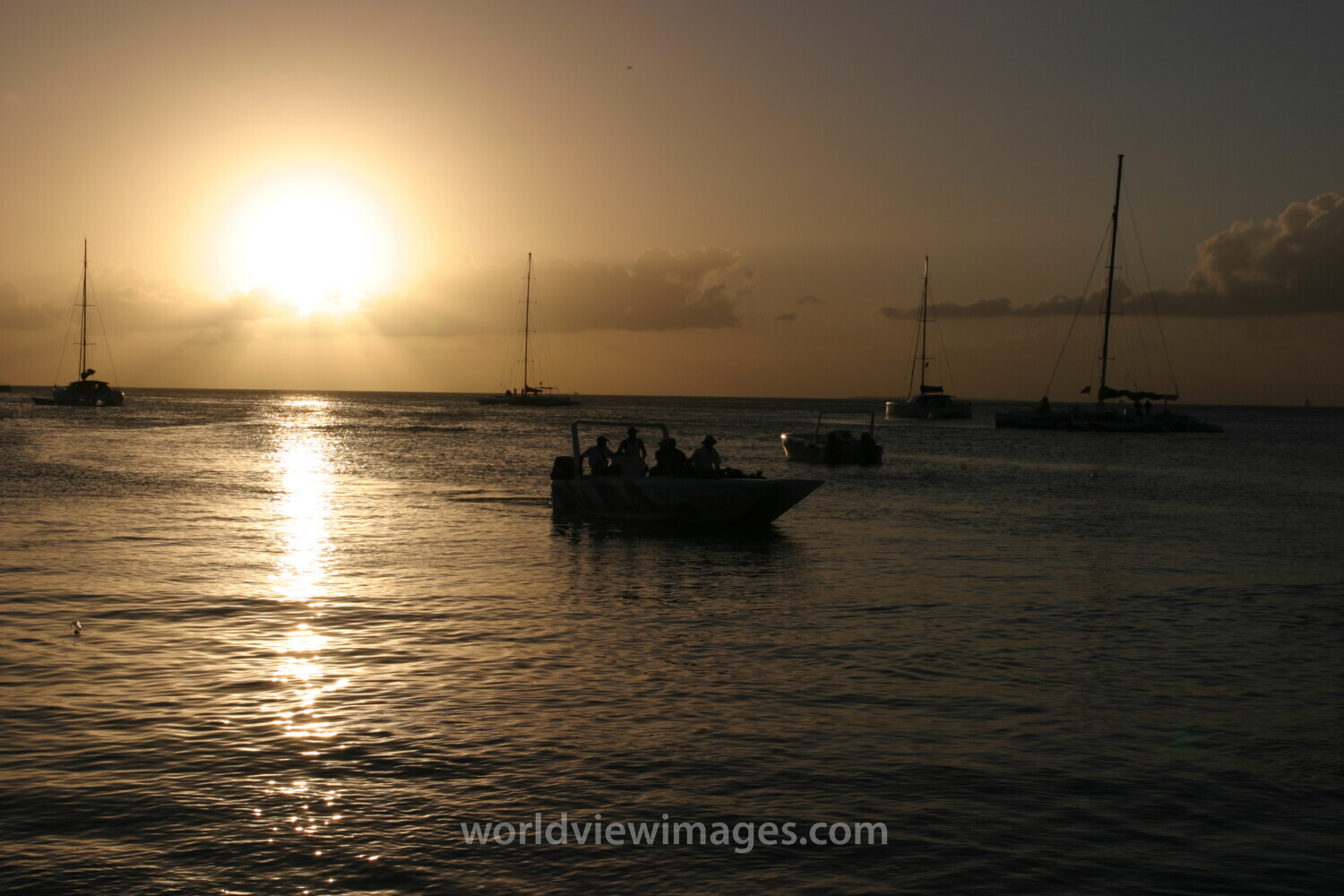 Sunset in the Dominican Republic