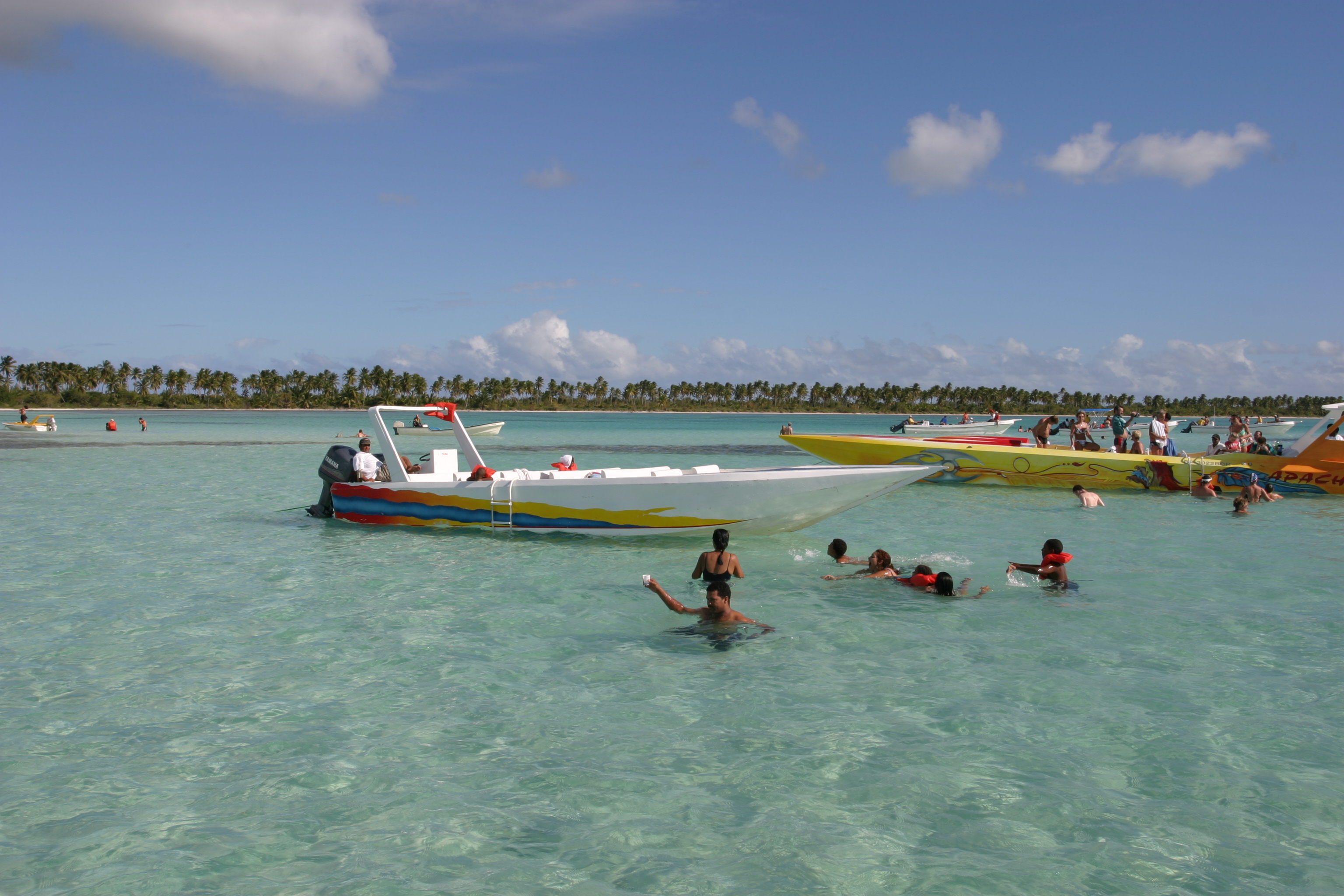 Natural Swimming Pool in the Dominican Republic