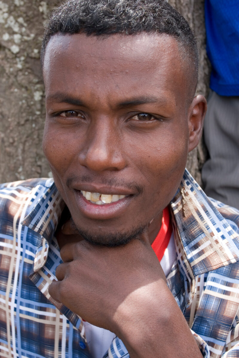 Man in Ethiopia — Stock Image of a man in Rural Ethiopia — Ethiopia, Africa, African, Africans, Ethiopian