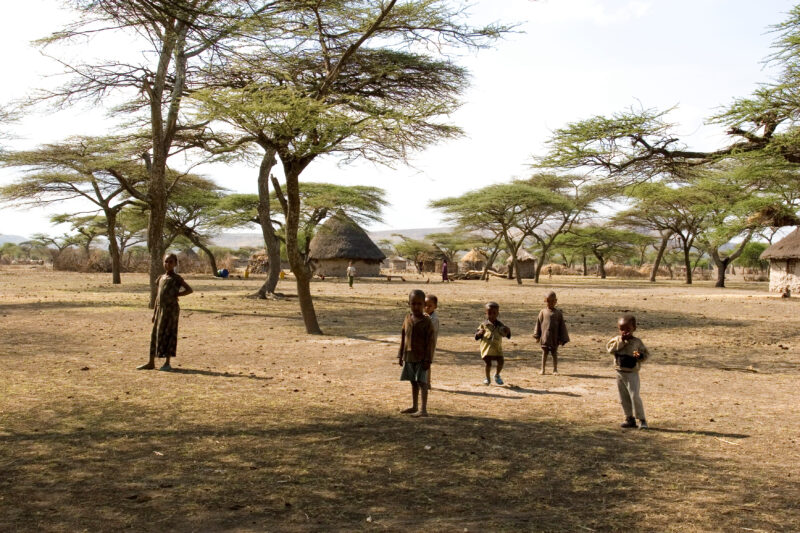 Village in Ethiopia — Ethiopia, Africa, African, Africans, Ethiopian