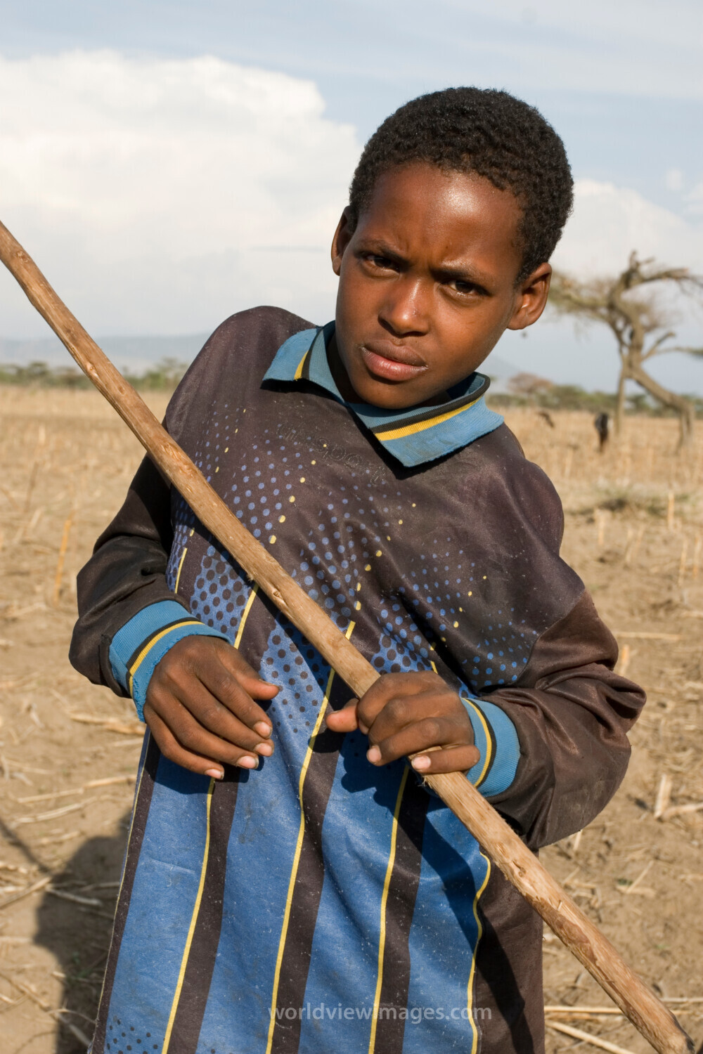 Disabled Boy in Ethiopia