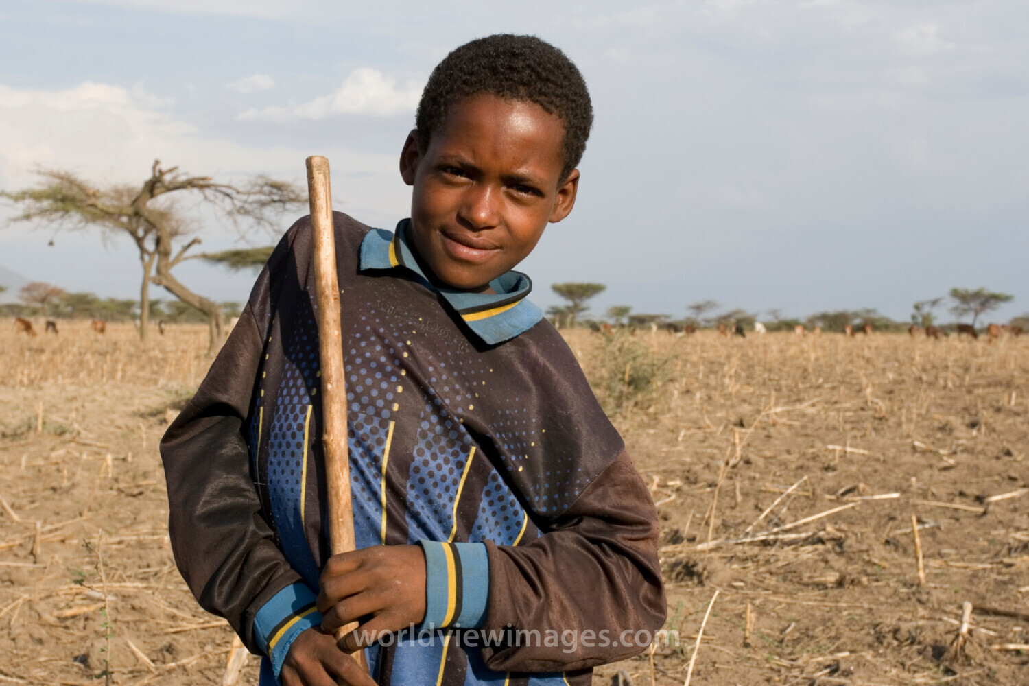 Disabled Boy in Ethiopia