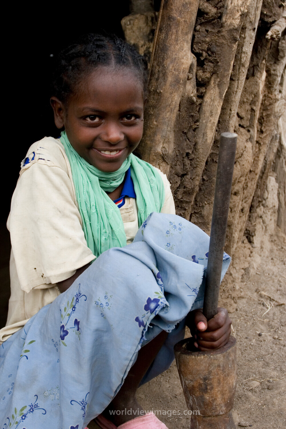 Girl in Ethiopia