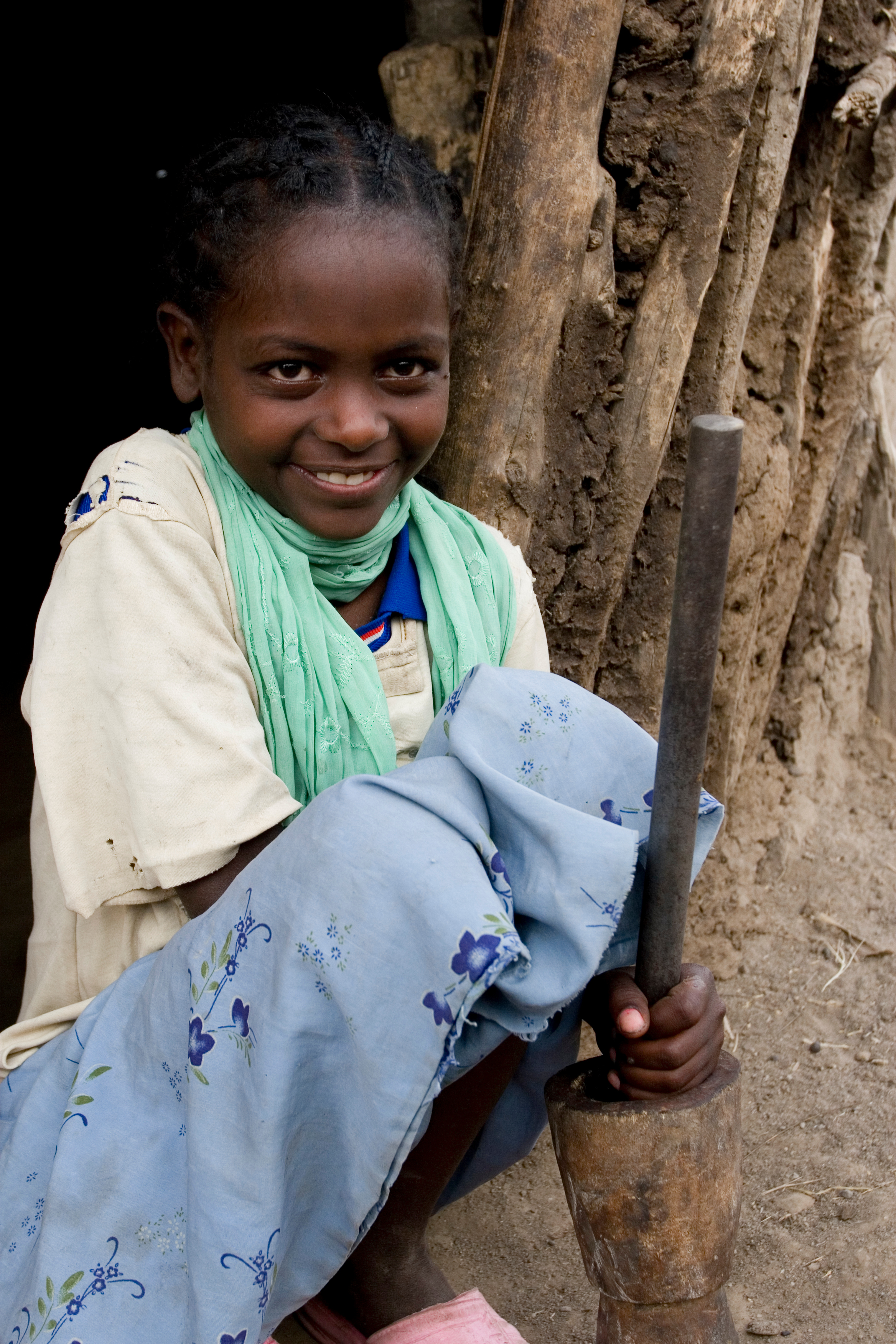 Girl in Ethiopia