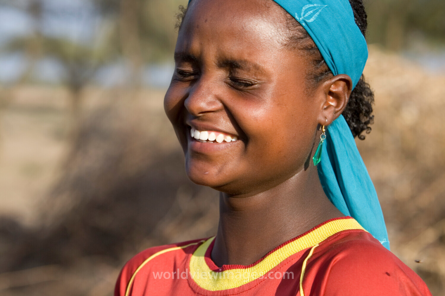 Girl in Ethiopia