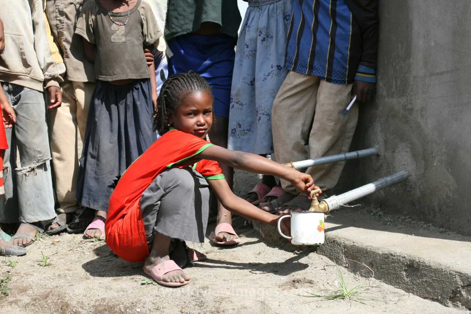 Getting Water at School