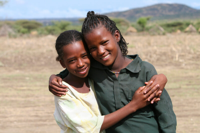 Friends in Ethiopia — Girls in Ethiopia — Ethiopia, Africa, African, Africans, Ethiopian