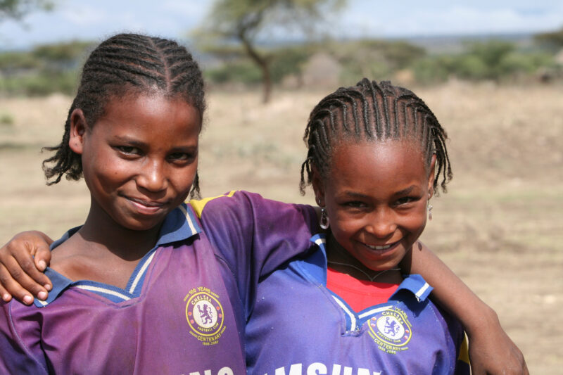 Girlfriends in Ethiopia — Stock image of girls in Ethiopia as good friends — Ethiopia, Africa, African, Africans, Ethiopian