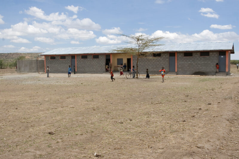 New School in Ethiopia — Stock image of a new school built in Ethiopia Africa — Ethiopia, Africa, African, Africans, Ethiopian