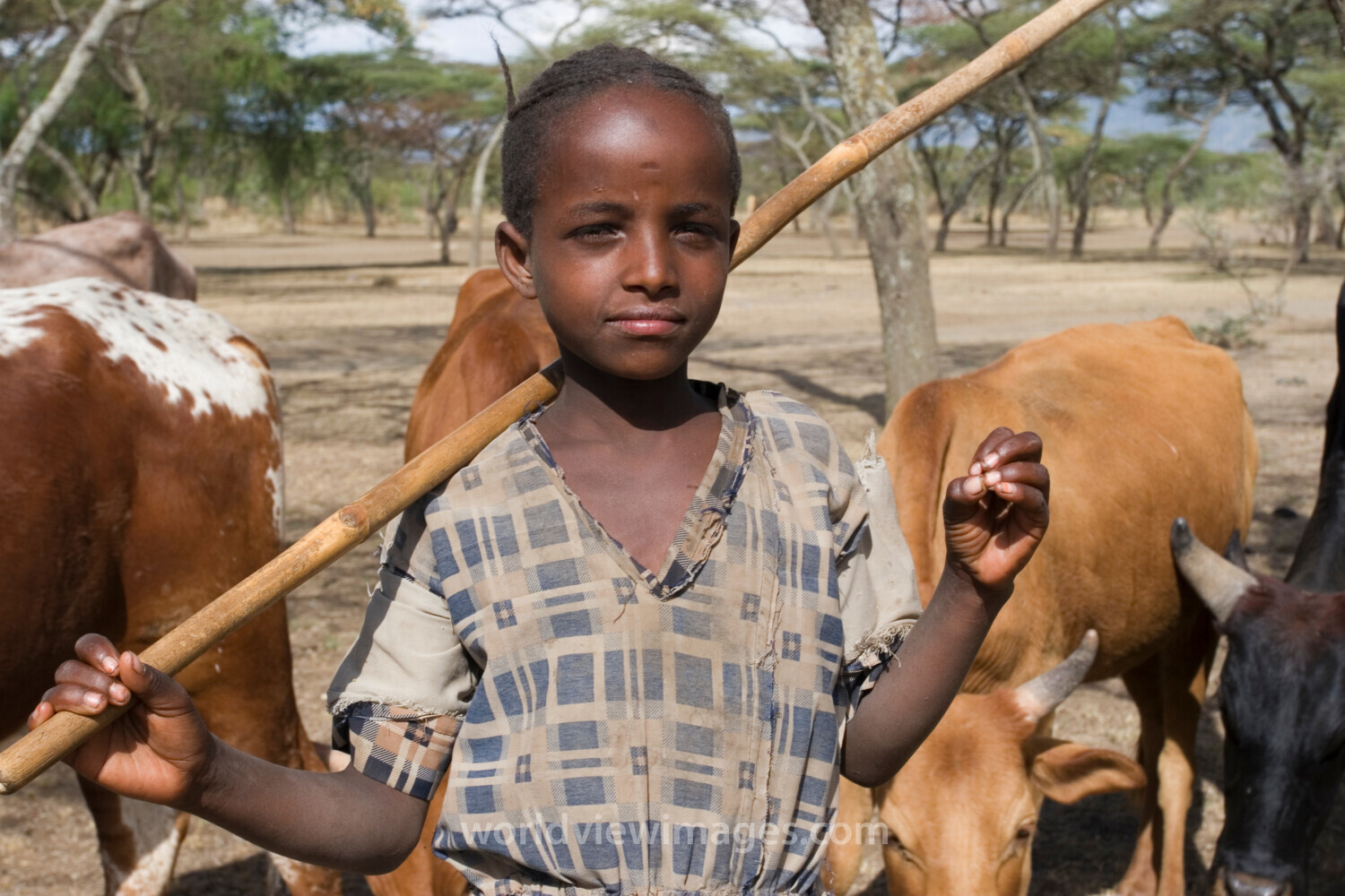 Girl in Ethiopia