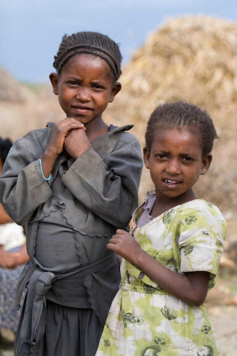 Children in Ethiopia — Stock image of Children in Rural Ethiopia — Ethiopia, Africa, African, Africans, Ethiopian