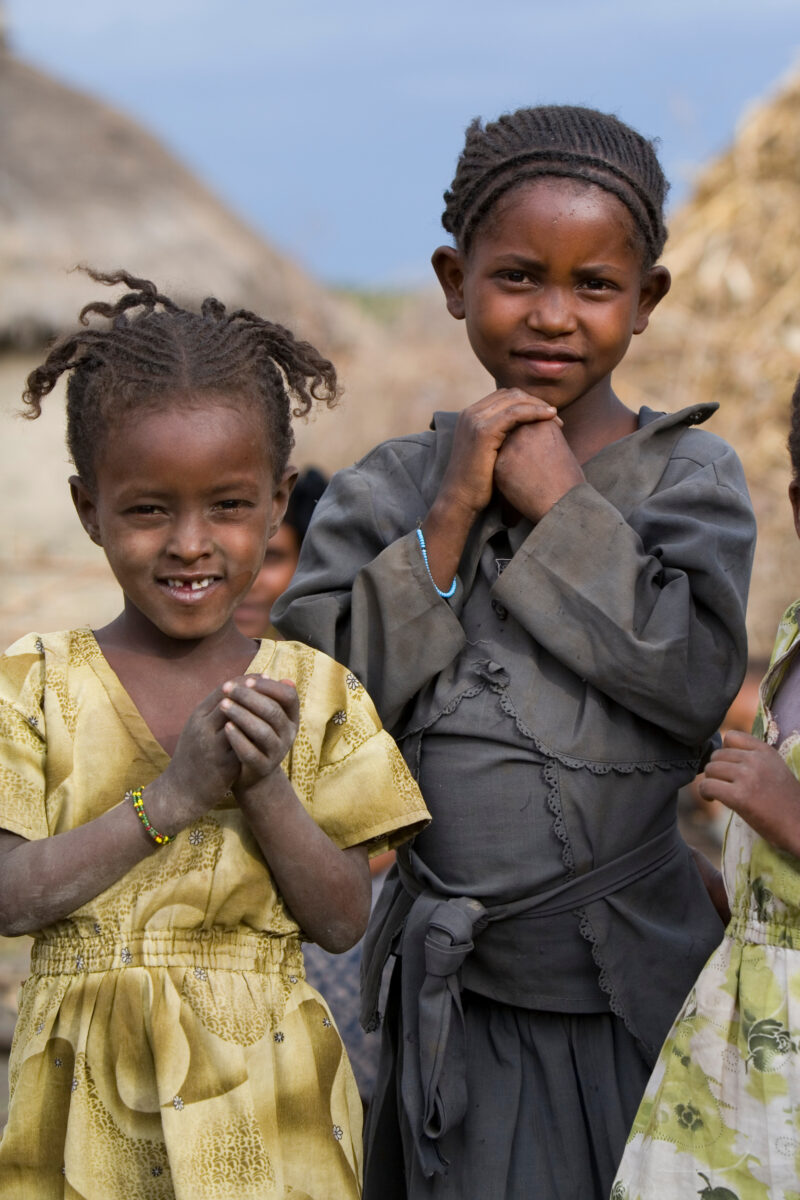 Children in Ethiopia — Stock image of Children in Rural Ethiopia — Ethiopia, Africa, African, Africans, Ethiopian