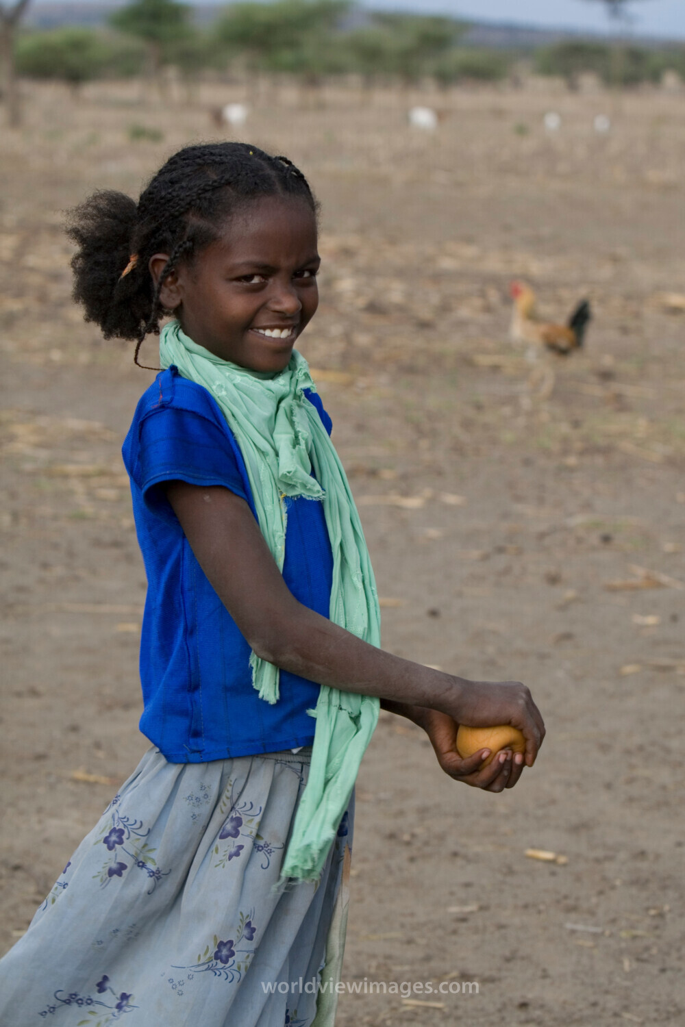 Girl in Ethiopia