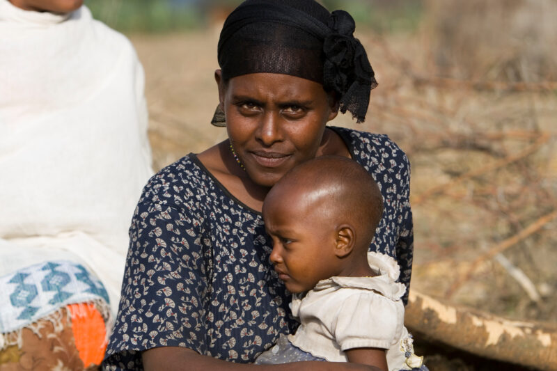Mother and Baby in Ethiopia — Ethiopia, Africa, African, Africans, Ethiopian