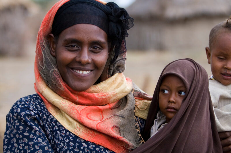 Mother and Baby in Ethiopia