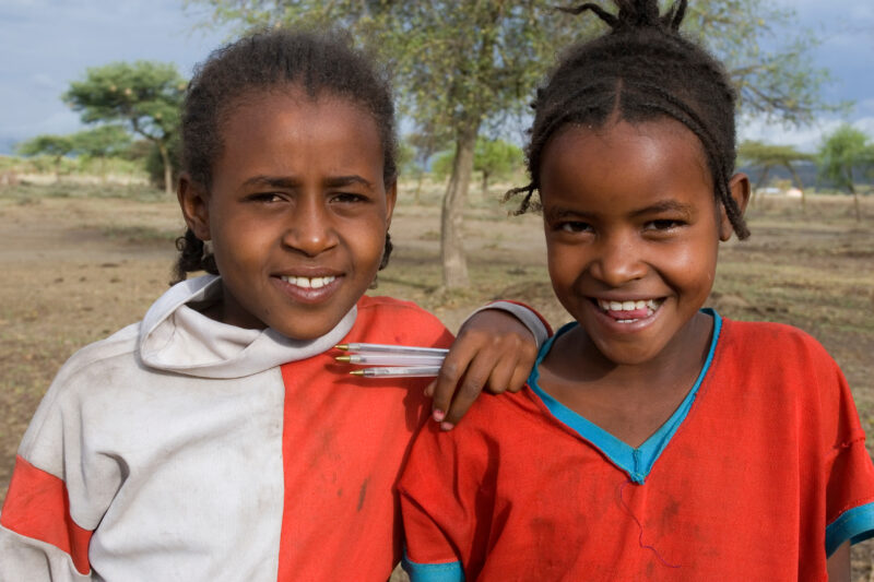 Children in Ethiopia — Stock image of Children in Rural Ethiopia — Ethiopia, Africa, African, Africans, Ethiopian