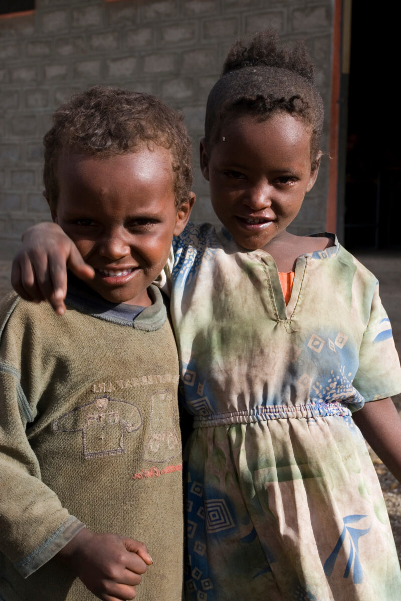 Children in Ethiopia — Stock image of Children in Rural Ethiopia — Ethiopia, Africa, African, Africans, Ethiopian