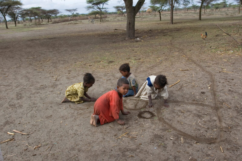 Children in Ethiopia — Stock image of Children in Rural Ethiopia — Ethiopia, Africa, African, Africans, Ethiopian