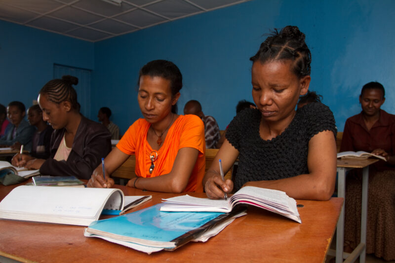 Nurses Study in Ethiopia — Nurses at a Adventist Hospital in Ethiopia do further study to keep updated. — Ethiopia, Africa, African, Africans, Ethiopian