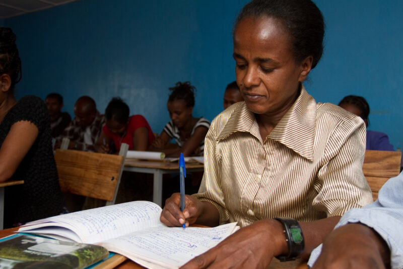Nurses Study in Ethiopia — Nurses at a Adventist Hospital in Ethiopia do further study to keep updated. — Ethiopia, Africa, African, Africans, Ethiopian