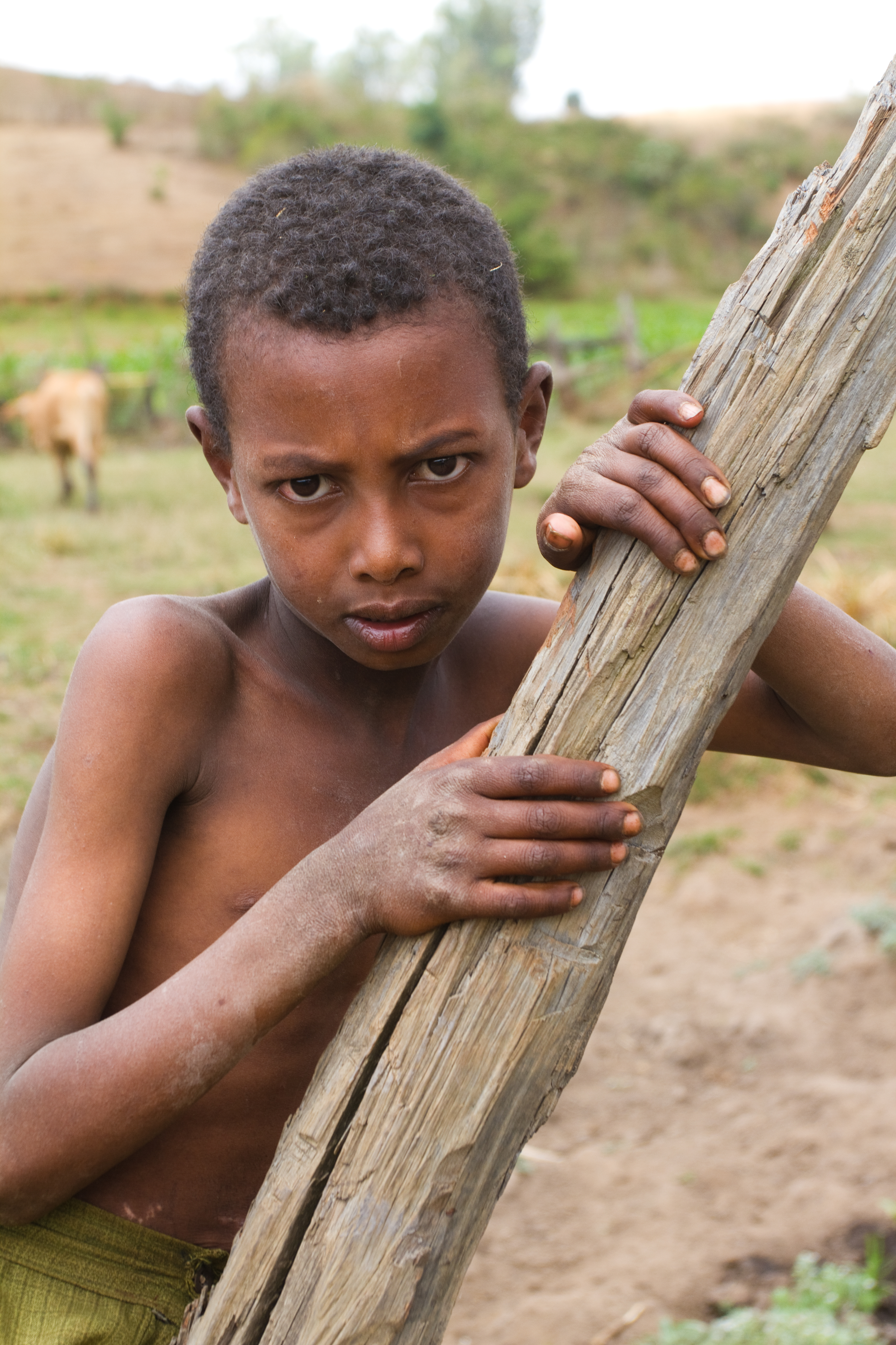 Boy in Ethiopia