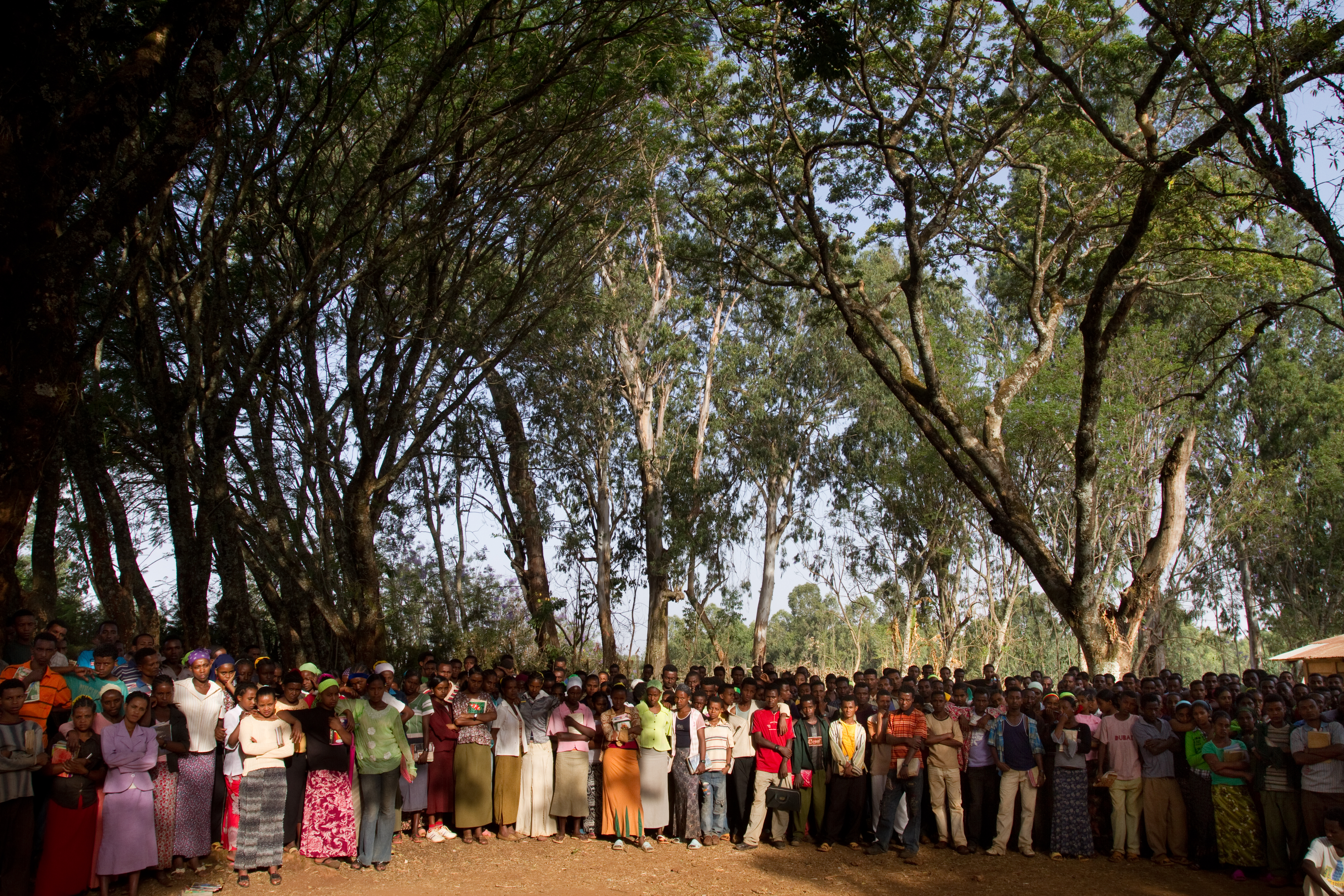 Student Body at a School in Ethiopia